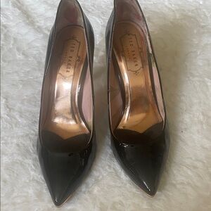 Ted Baker Black Patent Leather Heels